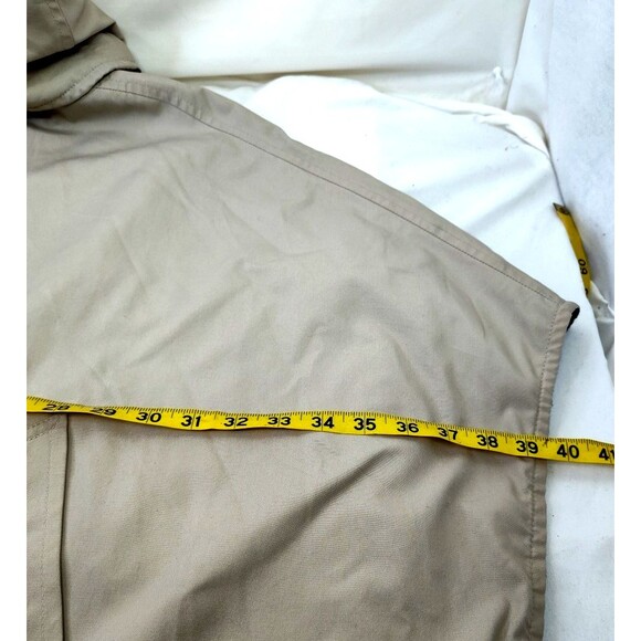 Vtg London Fog Women's Reversible Hoodie CapePoncho Plaid Wool Blend Coat Size M - Picture 10 of 12